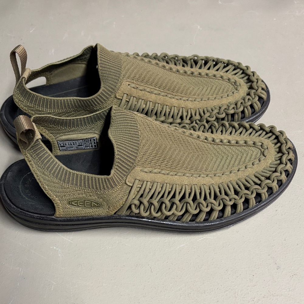 Keen Khaki Woven Women's Sandals - Picture 2 of 8